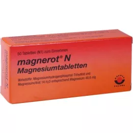 MAGNEROT N Tabletki magnezowe, 50 szt