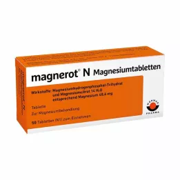 MAGNEROT N Tabletki magnezowe, 50 szt