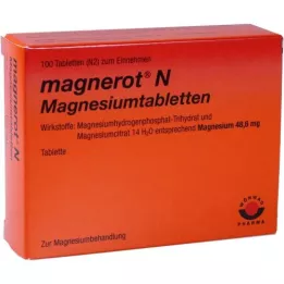 MAGNEROT N Tabletki magnezowe, 100 szt