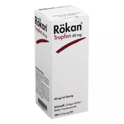 RÖKAN Krople 40 mg, 100 ml RÖKAN Krople 40 mg, 100 ml