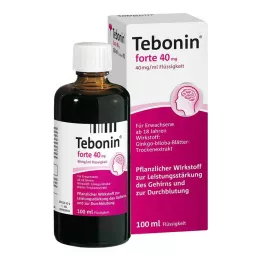 TEBONIN roztwór forte 40 mg, 100 ml