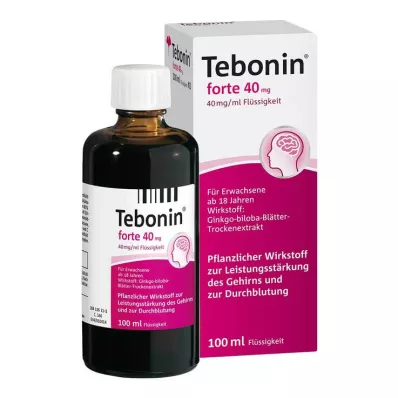 TEBONIN roztwór forte 40 mg, 100 ml TEBONIN roztwór forte 40 mg, 100 ml