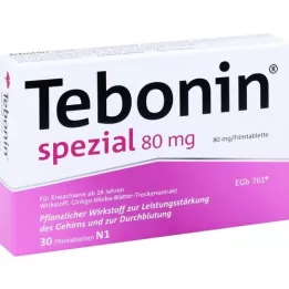 TEBONIN specjalne tabletki powlekane 80 mg, 30 szt