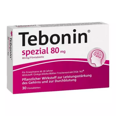 TEBONIN specjalne tabletki powlekane 80 mg, 30 szt TEBONIN specjalne tabletki powlekane 80 mg, 30 szt