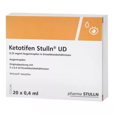 KETOTIFEN Stulln UD Krople do oczu pipeta jednodawkowa, 20X0,4 ml