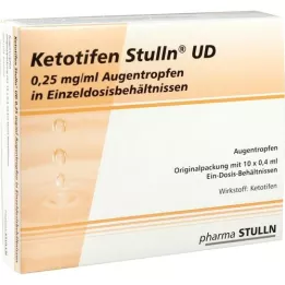 KETOTIFEN Stulln UD Krople do oczu pipeta jednodawkowa, 10X0,4 ml