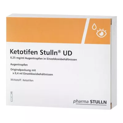 KETOTIFEN Stulln UD Krople do oczu pipeta jednodawkowa, 10X0,4 ml KETOTIFEN Stulln UD Krople do oczu pipeta jednodawkowa, 10X0,4 ml
