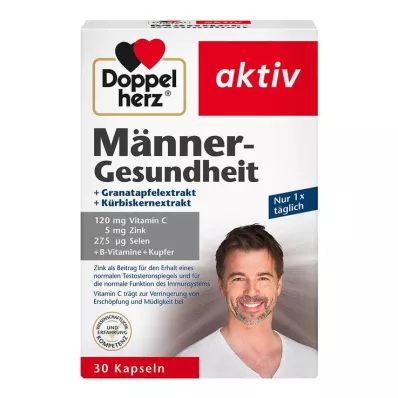 DOPPELHERZ Kapsułki Mens Health, 30 kapsułek DOPPELHERZ Kapsułki Mens Health, 30 kapsułek