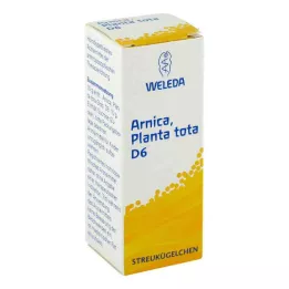 ARNICA PLANTA tota D 6 globulek, 10 g
