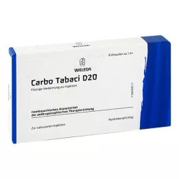 CARBO TABACI Ampułki D 20, 8 szt