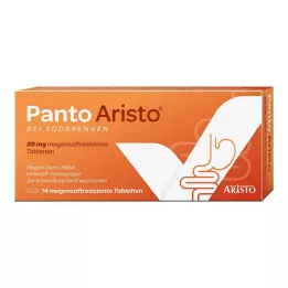 PANTO Aristo na zgagę 20 mg tabletki powlekane dojelitowo, 14 szt