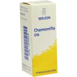 CHAMOMILLA D 6 kulek, 10 g