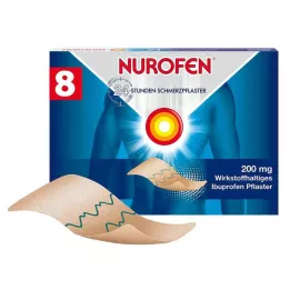 NUROFEN 24-godzinny plaster przeciwbólowy 200 mg, 8 szt