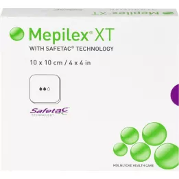MEPILEX XT Opatrunek piankowy 10x10 cm, 5 szt