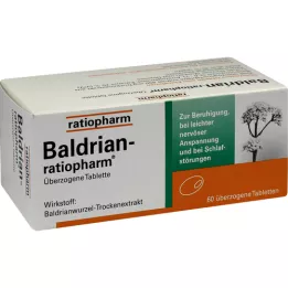 BALDRIAN-RATIOPHARM Tabletki powlekane, 60 szt