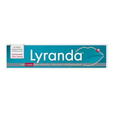 LYRANDA Tabletki do żucia, 15 szt