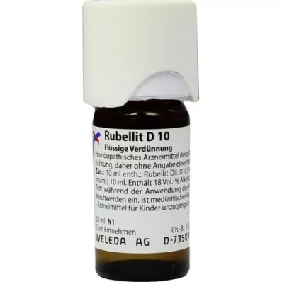 RUBELLIT D 10 Rozcieńczenie, 20 ml