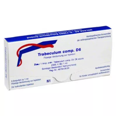 Trabekulum komp.D 6 ampułek, 8 szt