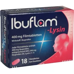 IBUFLAM-Lizyna 400 mg tabletki powlekane, 18 szt