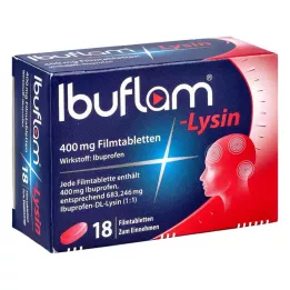 IBUFLAM-Lizyna 400 mg tabletki powlekane, 18 szt