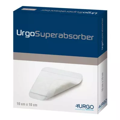 URGOSUPERABSORBER Opatrunek 10x10 cm, 10 szt