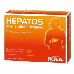 HEPATOS Pastylki do ssania z ostropestu plamistego, 100 szt