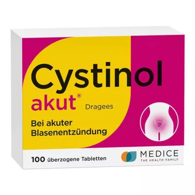 CYSTINOL ostre dragées, 100 szt CYSTINOL ostre dragées, 100 szt