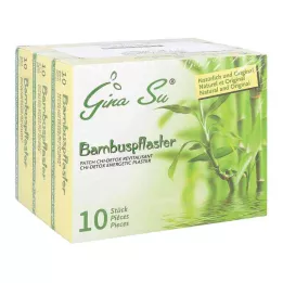 BAMBUSPFLASTER Gina Su Vitality Patch, 30 szt