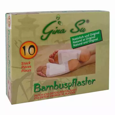 BAMBUSPFLASTER Plaster witalności Gina Su, 10 szt