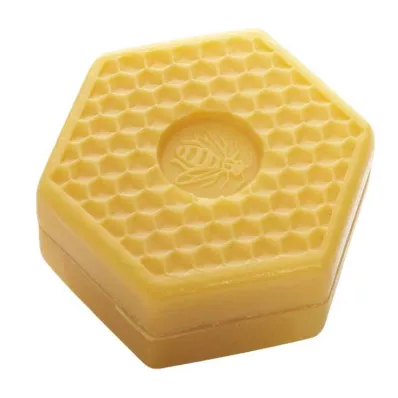 MADE BY SPEICK Mydło o strukturze plastra miodu z olejem roślinnym, 75 g