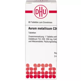 AURUM METALLICUM C 30 tabletek, 80 szt