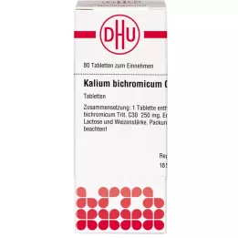 KALIUM BICHROMICUM C 30 tabletek, 80 szt