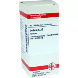 LEDUM C 30 tabletek, 80 szt