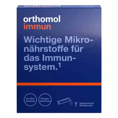 ORTHOMOL Immune Direct Granules Orange, 7 szt