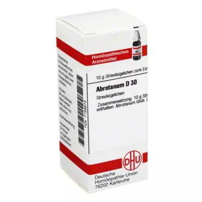 DHU Abrotanum D 30 globulek, 10 g DHU Abrotanum D 30 globulek, 10 g