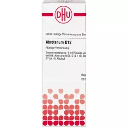 ABROTANUM D 12 Rozcieńczenie, 20 ml