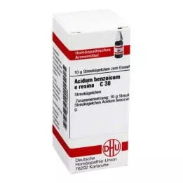 ACIDUM BENZOICUM E Resina C 30 globulek, 10 g