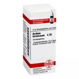 ACIDUM FORMICICUM C 30 kulek, 10 g