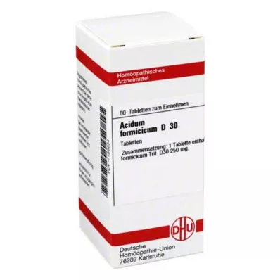ACIDUM FORMICICUM D 30 tabletek, 80 szt