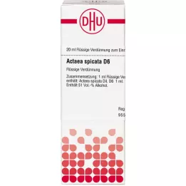 ACTAEA SPICATA D 6 Rozcieńczenie, 20 ml