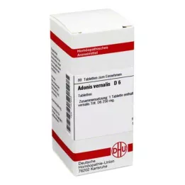 ADONIS VERNALIS D 6 tabletek, 80 szt