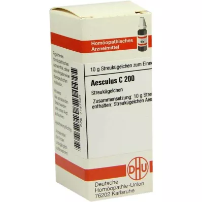DHU Aesculus C 200 globulek, 10 g