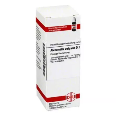DHU Alchemilla vulgaris D 2 Rozcieńczenie, 20 ml