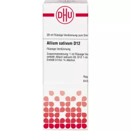 ALLIUM SATIVUM D 12 Rozcieńczenie, 20 ml