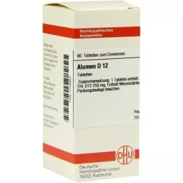 ALUMEN D 12 tabletek, 80 szt