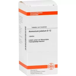 AMMONIUM JODATUM D 12 tabletek, 80 szt
