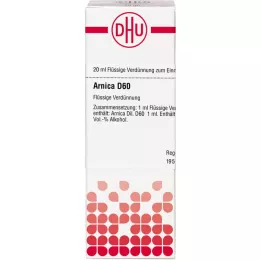 ARNICA D 60 Rozcieńczenie, 20 ml