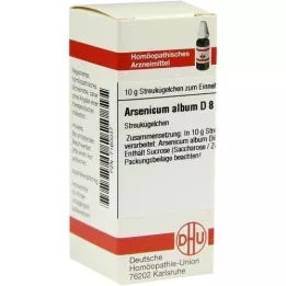 ARSENICUM ALBUM D 8 kulek, 10 g