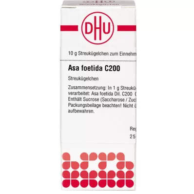 ASA FOETIDA C 200 globulek, 10 g