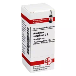 ATROPINUM SULFURICUM D 6 kulek, 10 g
